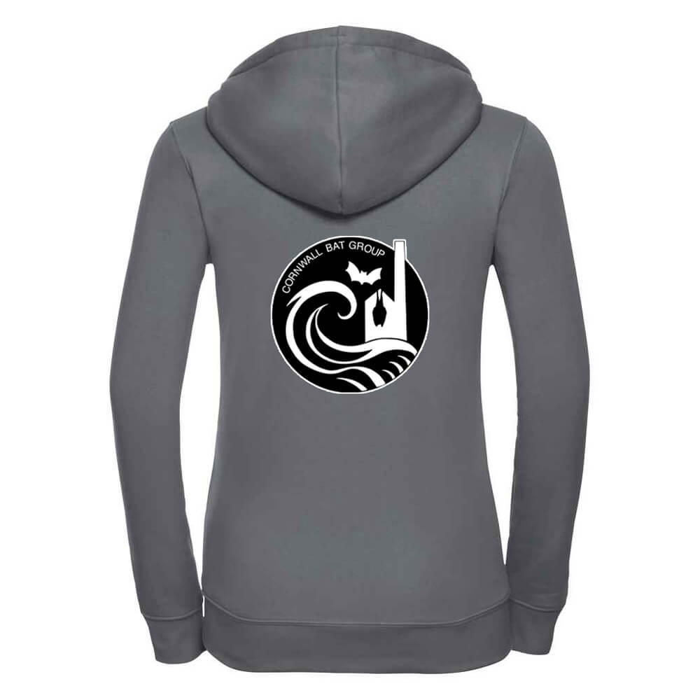 Cornwall Bat Group Womens Zip-Up Hoodie