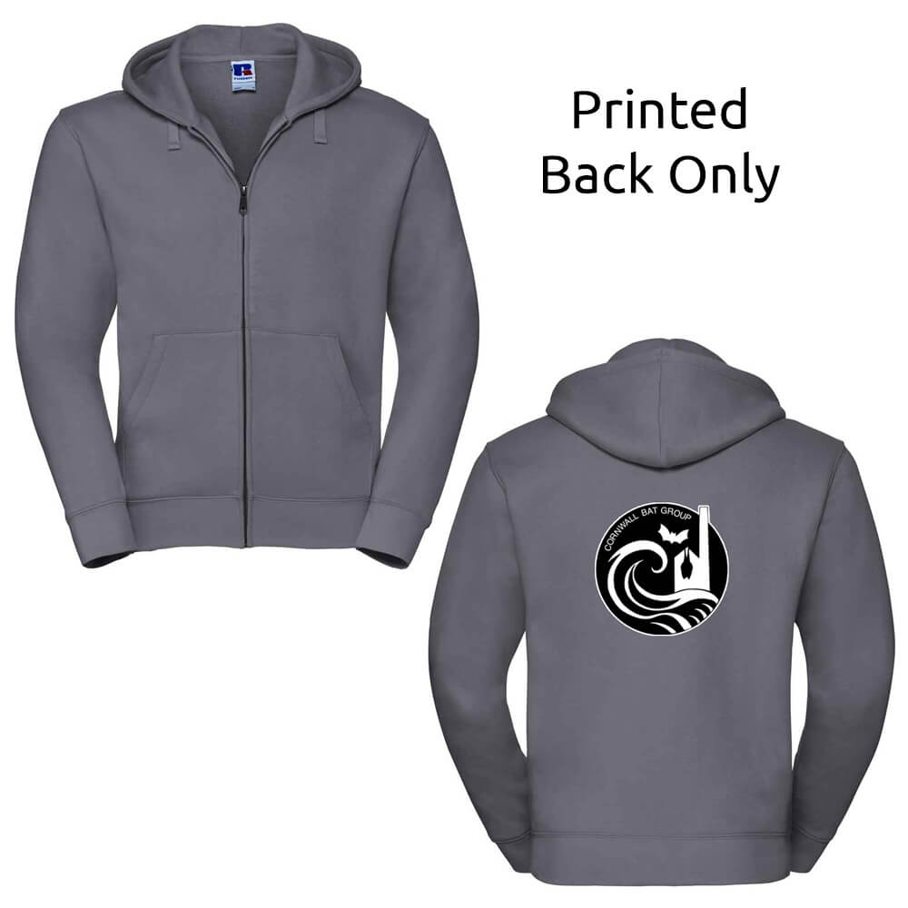 Cornwall Bat Group Mens Zip-Up Hoodie
