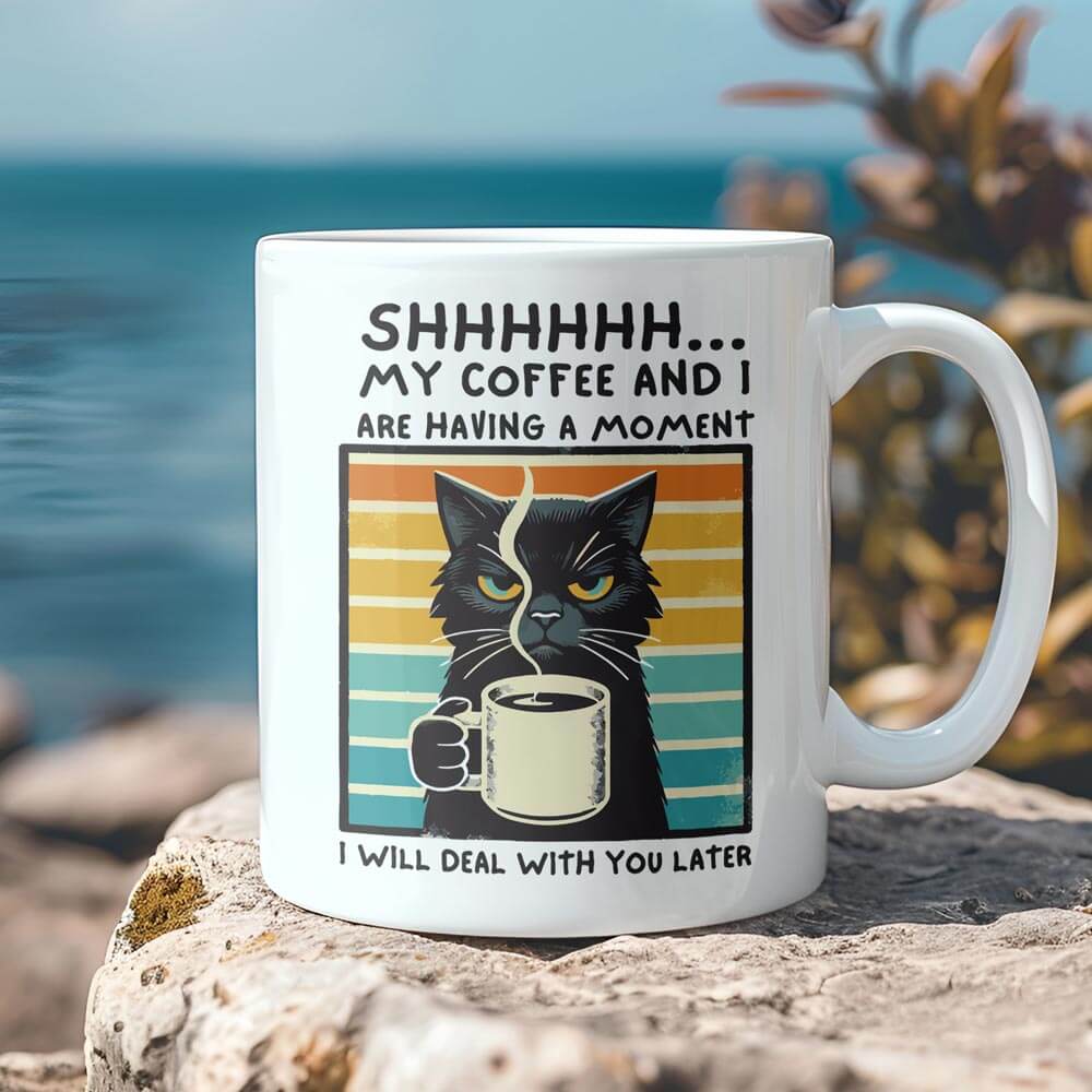 Sarcastic Cat Mug