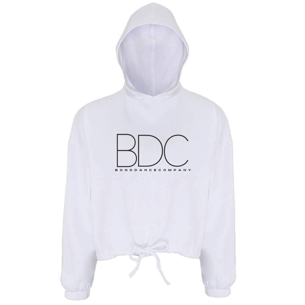 Womens Cropped Oversized Hoodie - Bond Dance Company