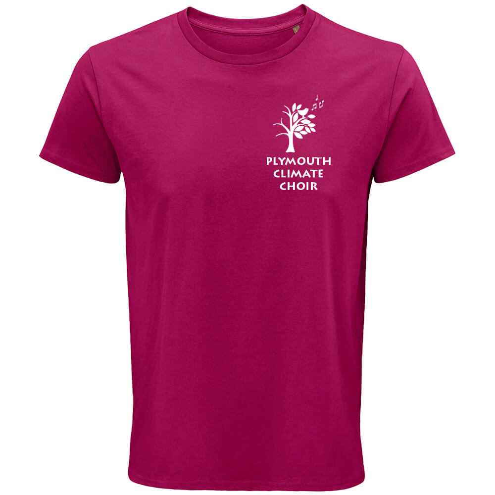 Eco T Shirt with Climate Choir Logo