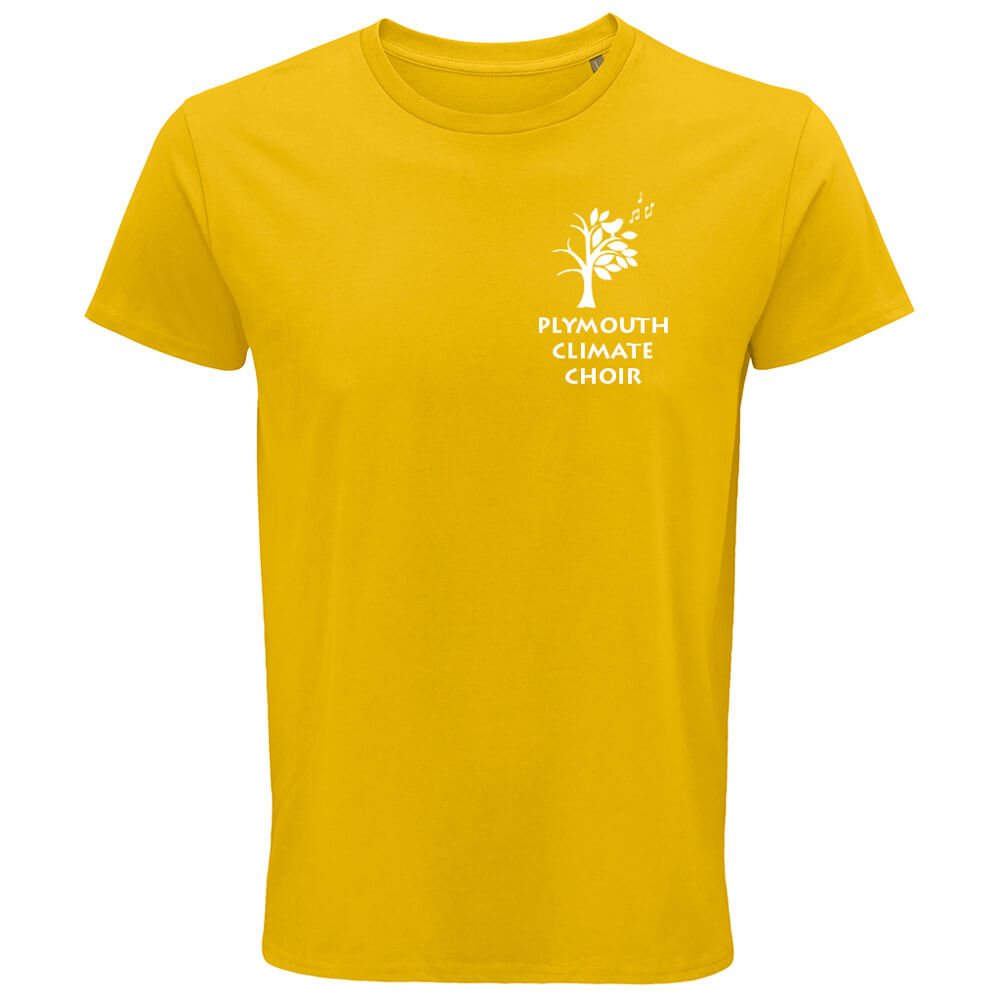 Eco T Shirt with Climate Choir Logo