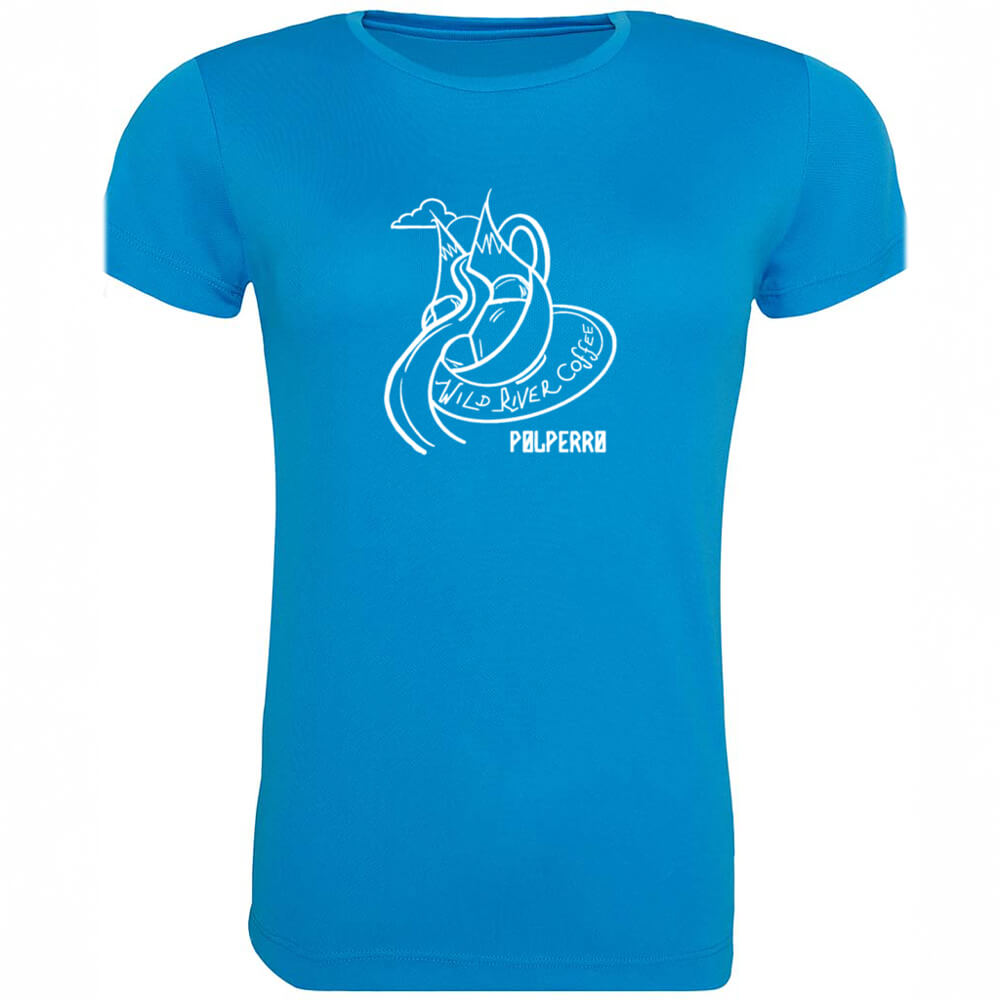 Ladies Cool T-Shirt with Wild River Coffee House Logo JC005