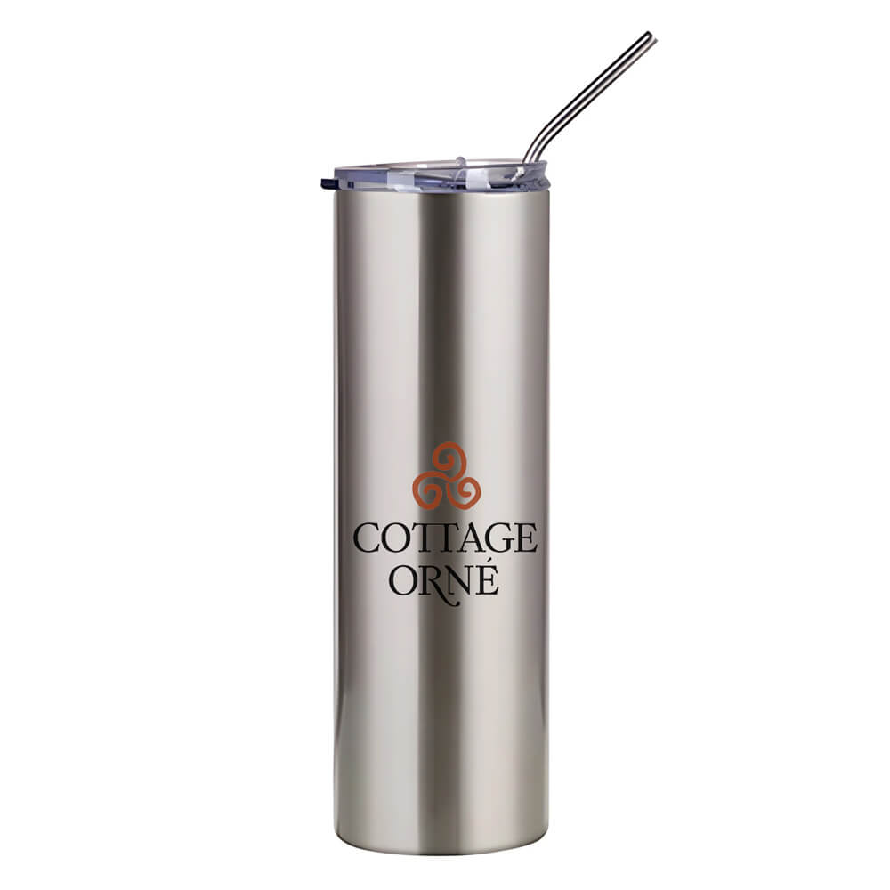 Cottage Orné Tumbler with Straw - 600ml