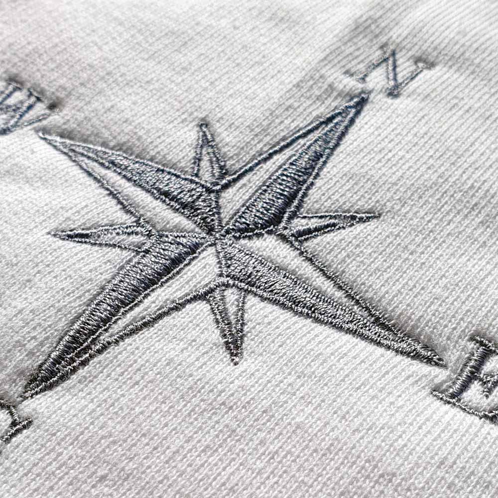 Nautical Compass Digital Embroidery Pattern