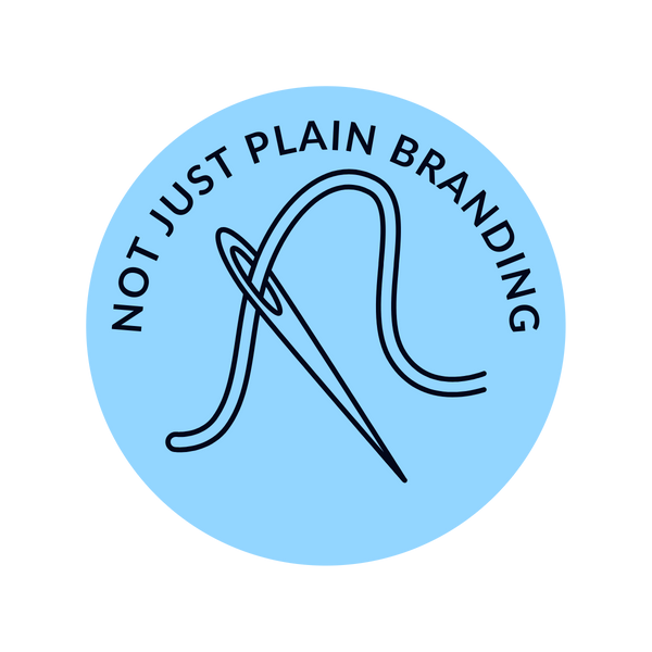 Not Just Plain Branding circle Logo