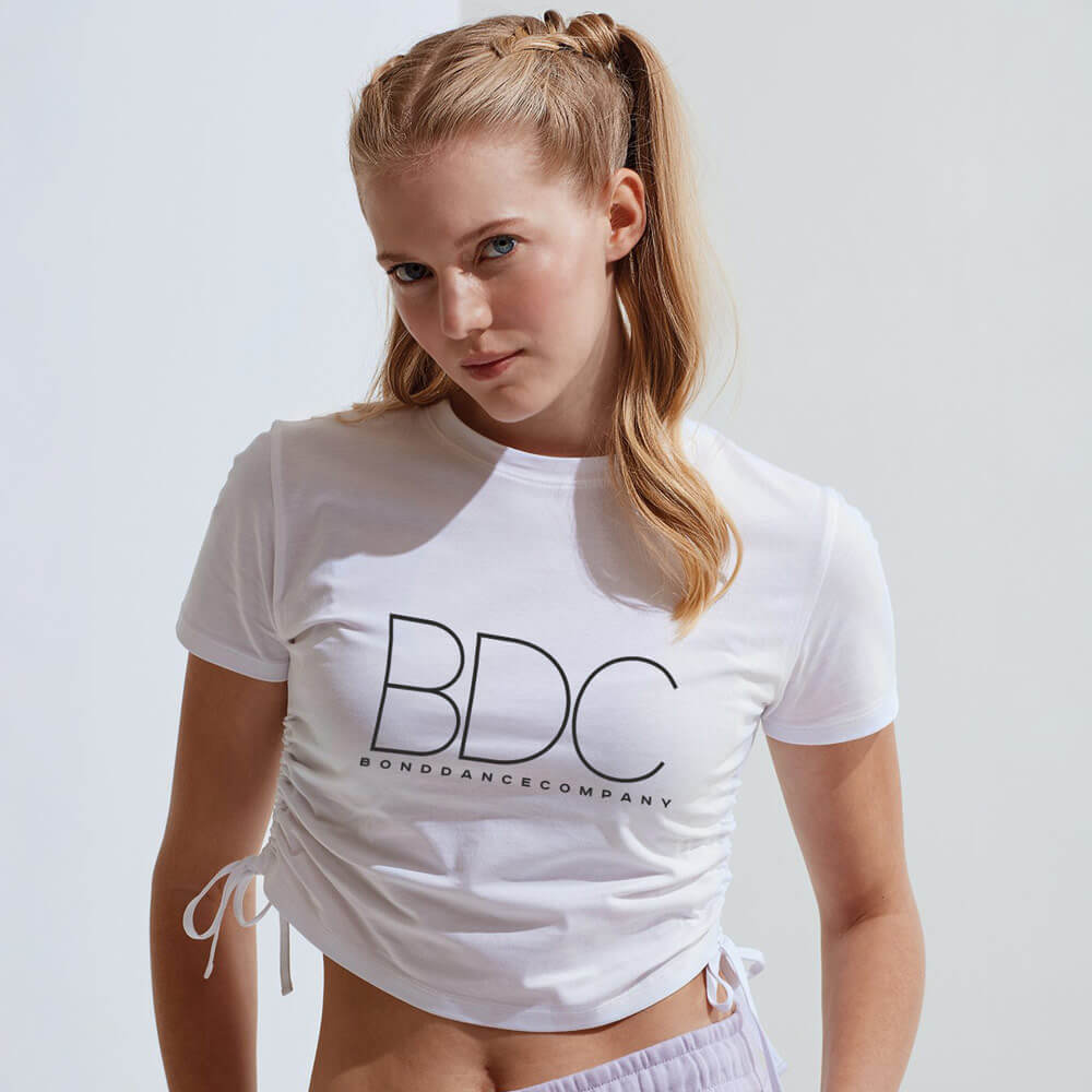 Ruched Crop Top - Bond Dance Company
