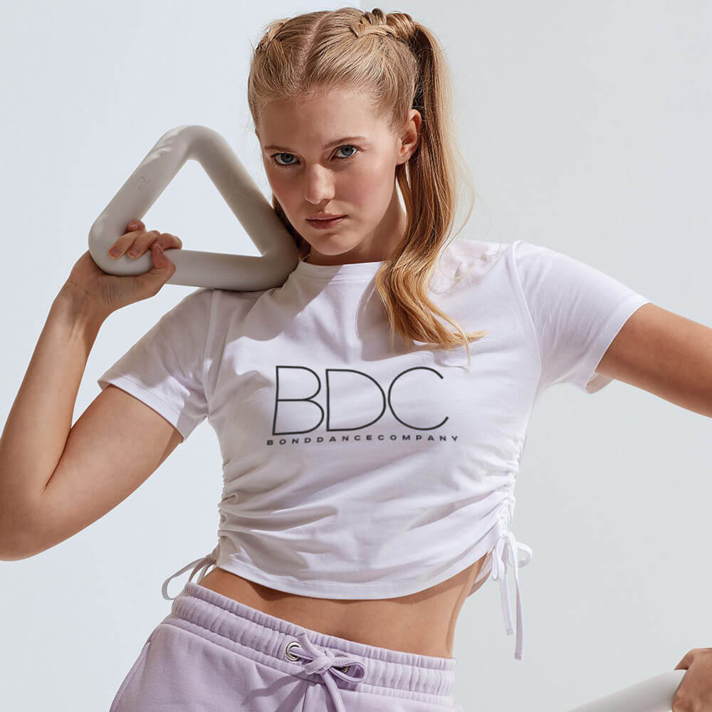 Ruched Crop Top - Bond Dance Company