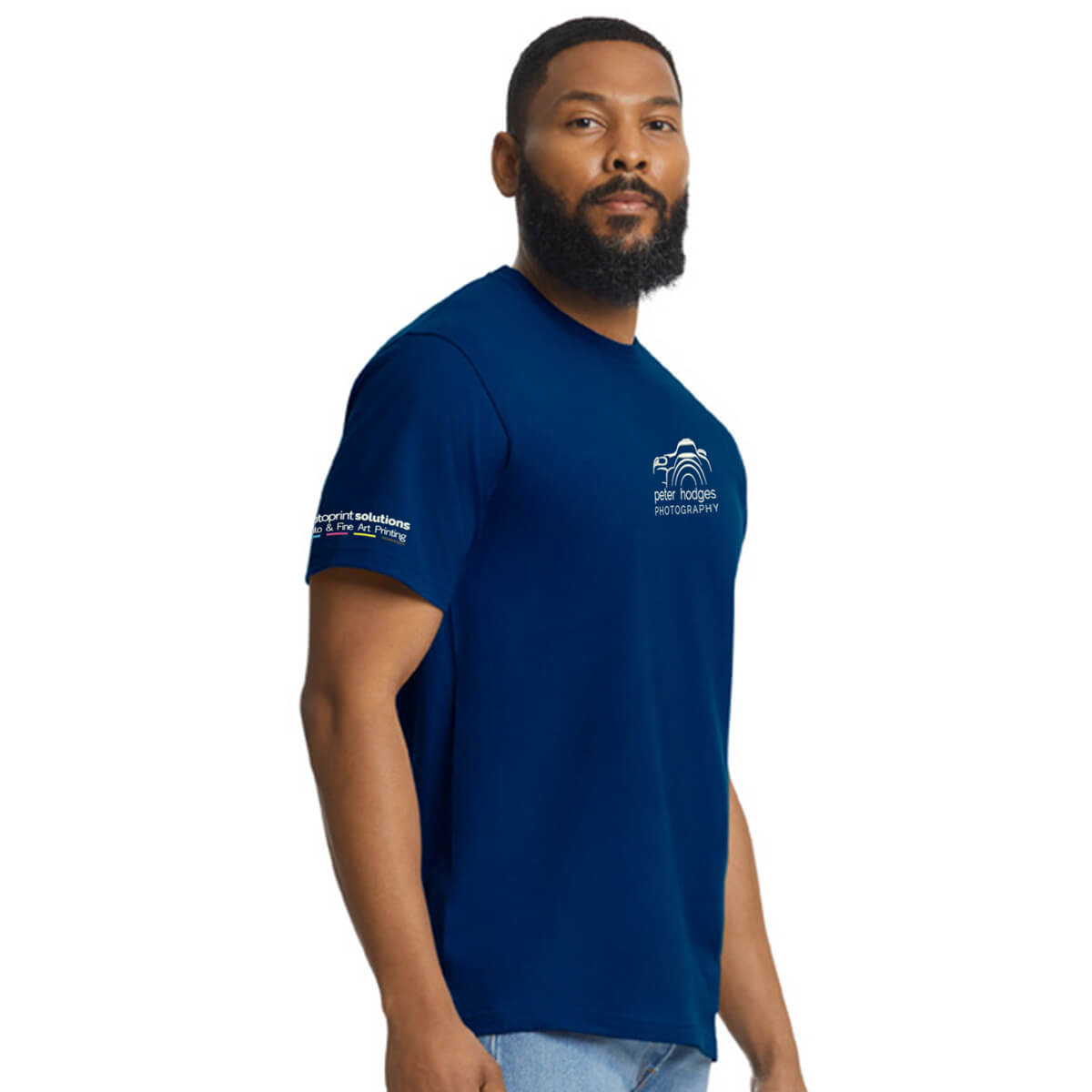 Peter Hodges Short Sleeve Navy T-Shirt