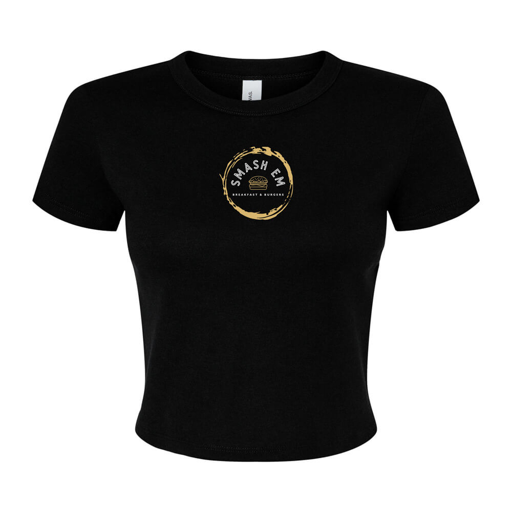 Smash Em Women's Micro Rib Baby Tee