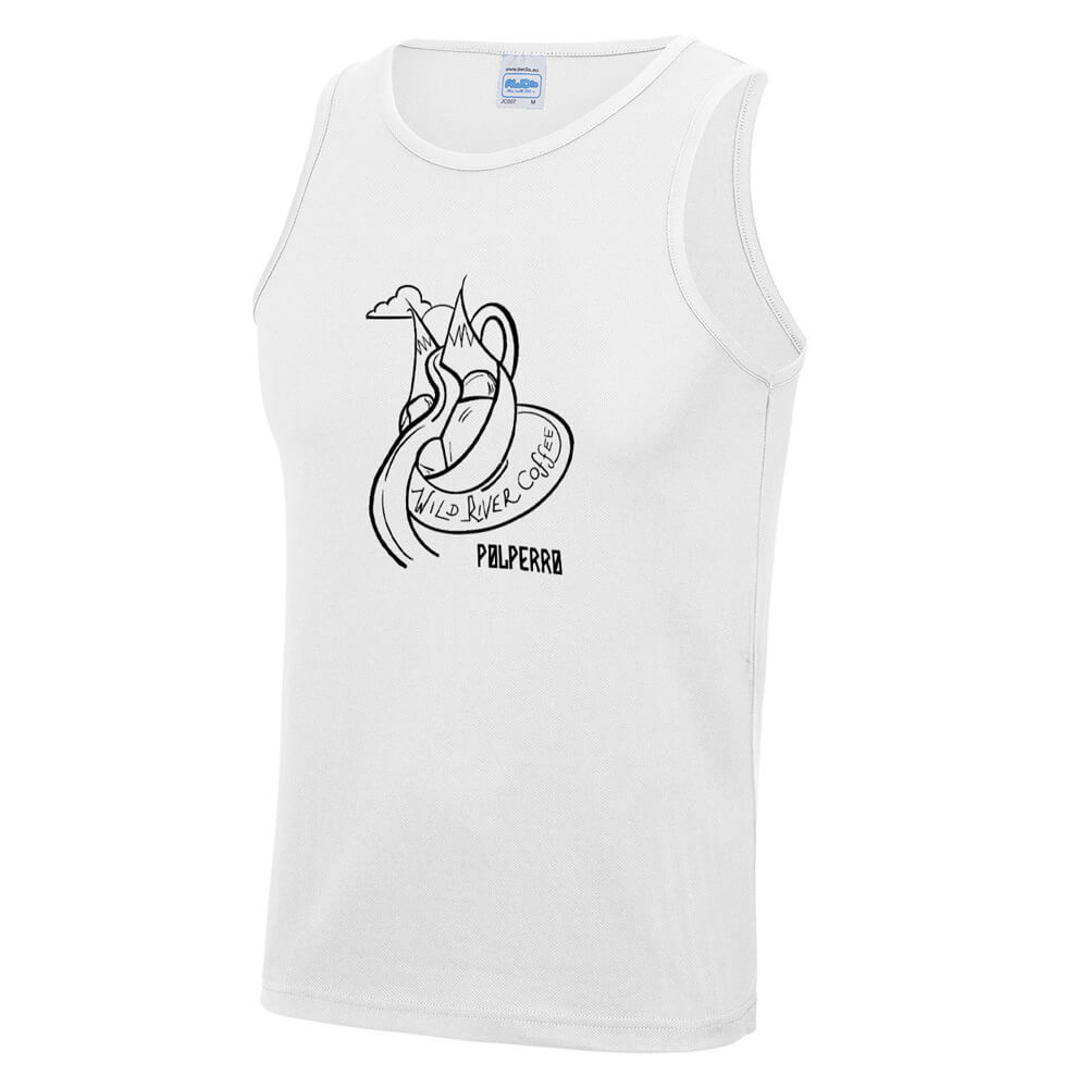Cool Vest with Wild River Coffee House Logo JC007