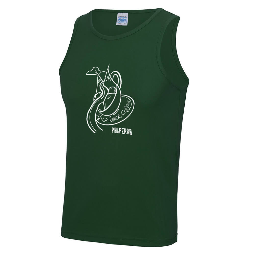 Cool Vest with Wild River Coffee House Logo JC007