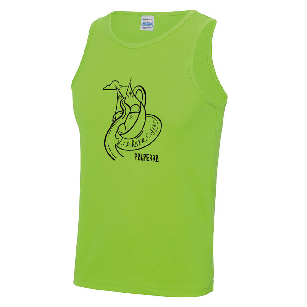 Cool Vest with Wild River Coffee House Logo JC007