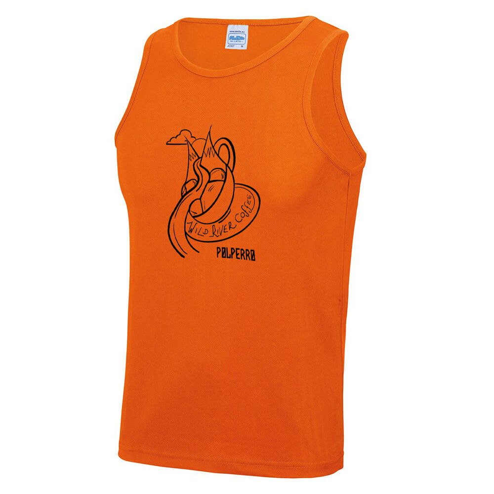 Cool Vest with Wild River Coffee House Logo JC007