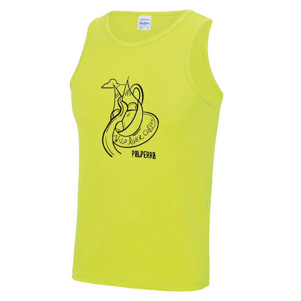 Cool Vest with Wild River Coffee House Logo JC007