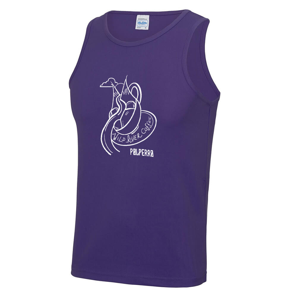 Cool Vest with Wild River Coffee House Logo JC007