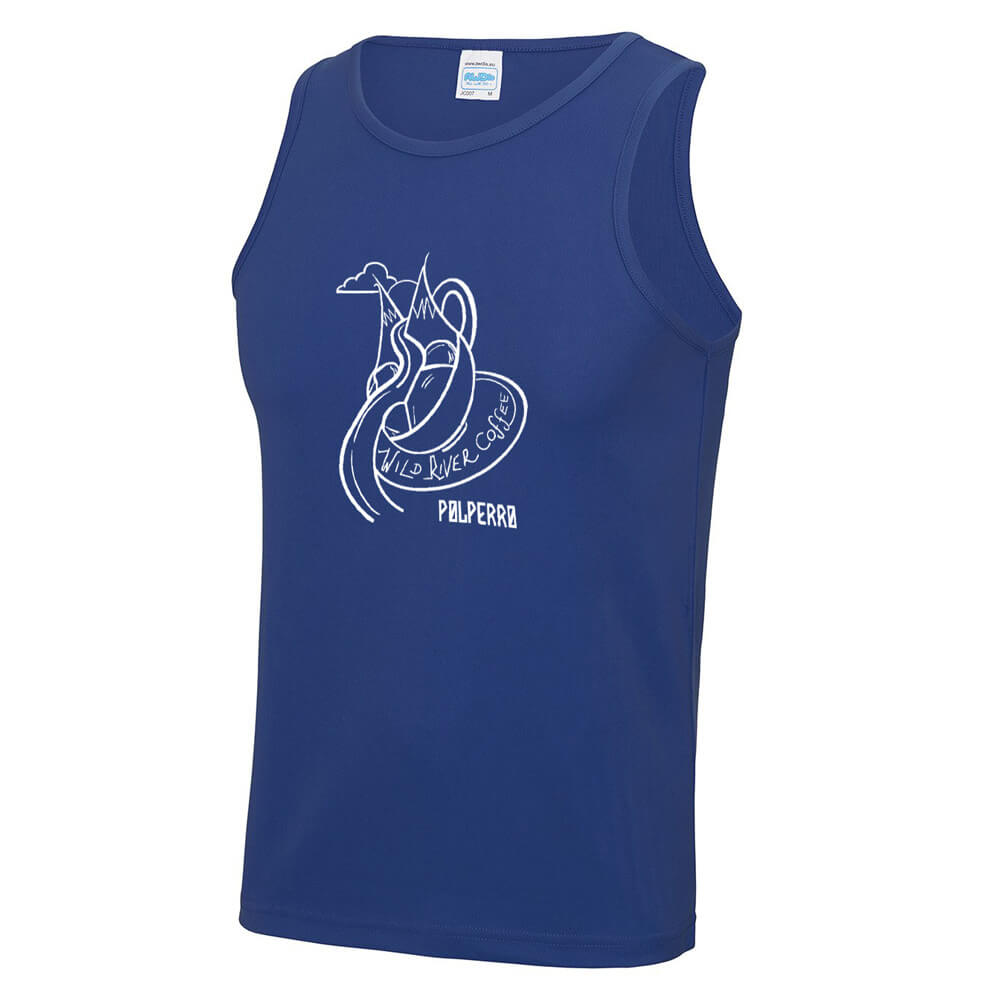 Cool Vest with Wild River Coffee House Logo JC007