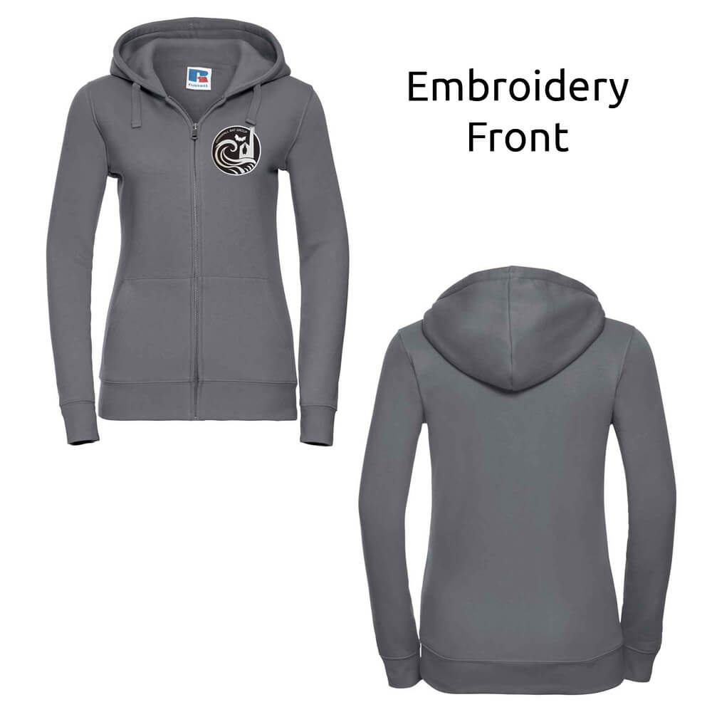 Cornwall Bat Group Womens Zip-Up Hoodie