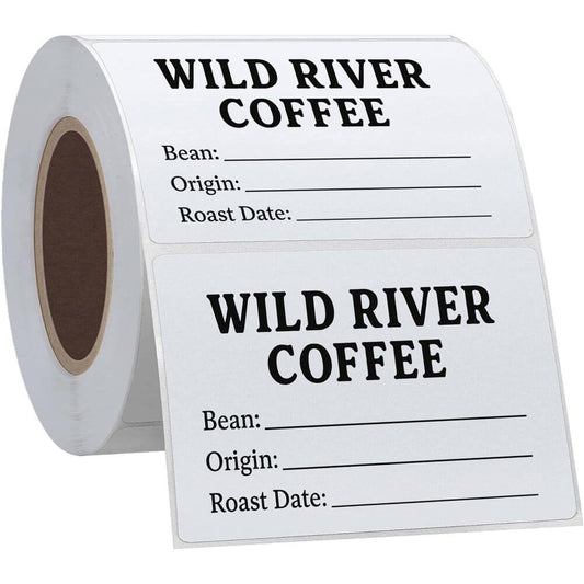 Wild River Coffee Info Labels
