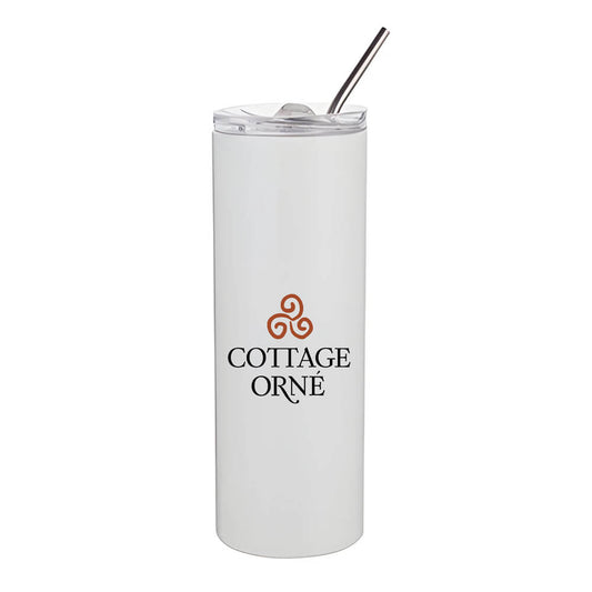 Cottage Orné Tumbler with Straw - 600ml