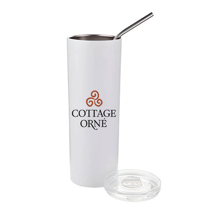 Cottage Orné Tumbler with Straw - 600ml